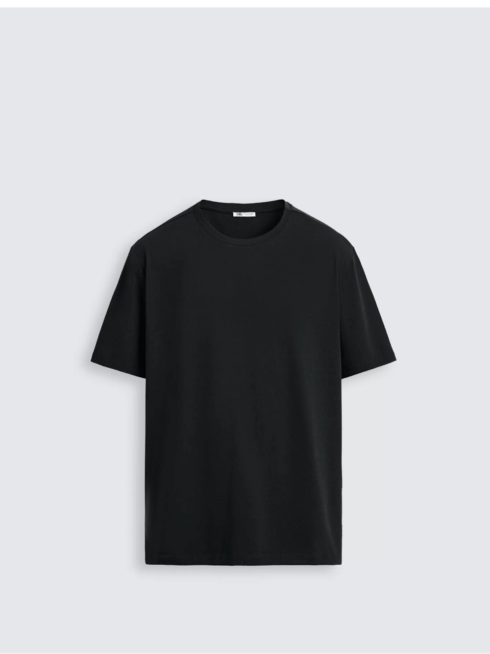 Classic Women's Black Crew Neck T-Shirt